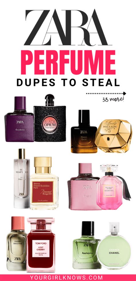 you dupe perfume zara